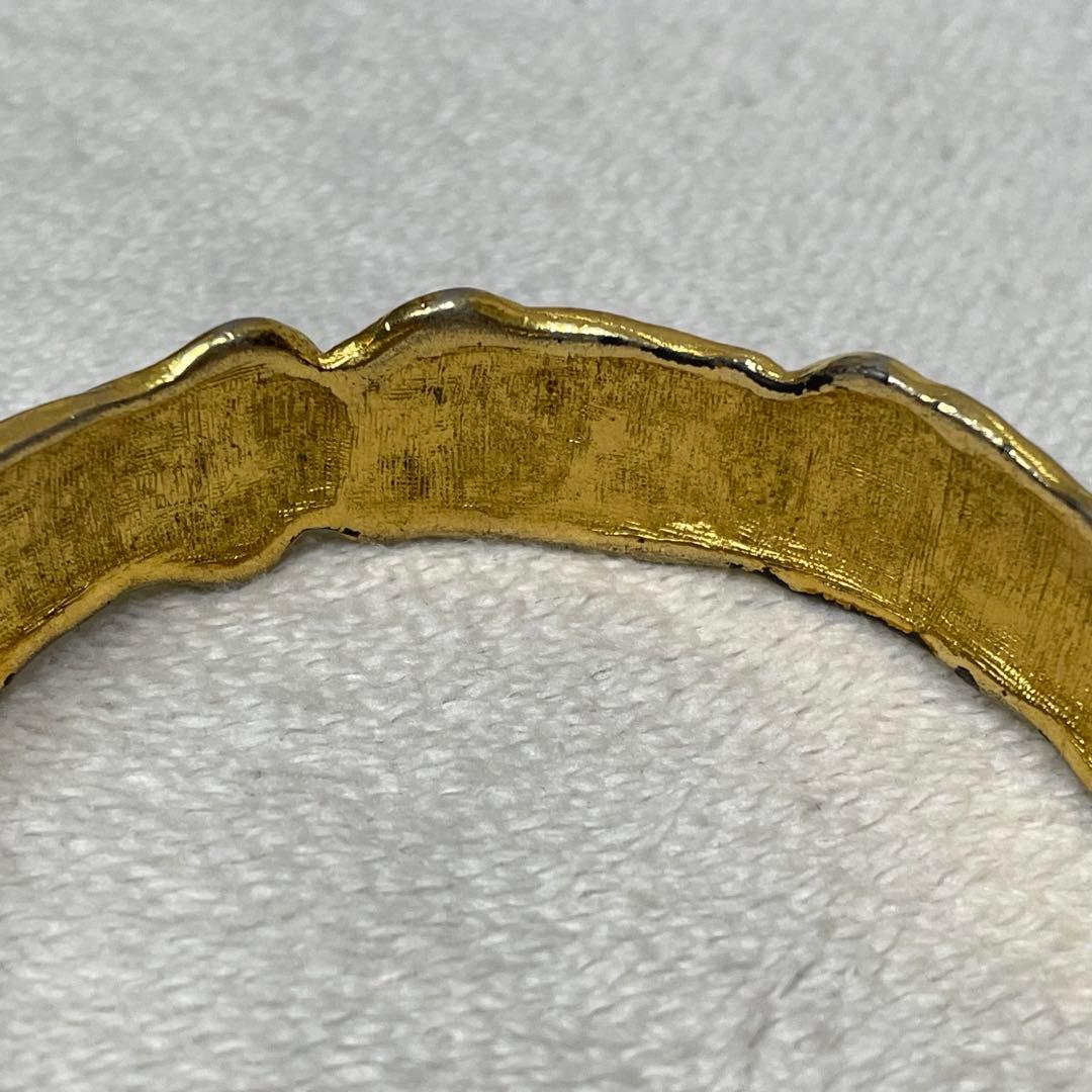 vintage old fendi フェンディ　バングル　ffロゴ クラウン