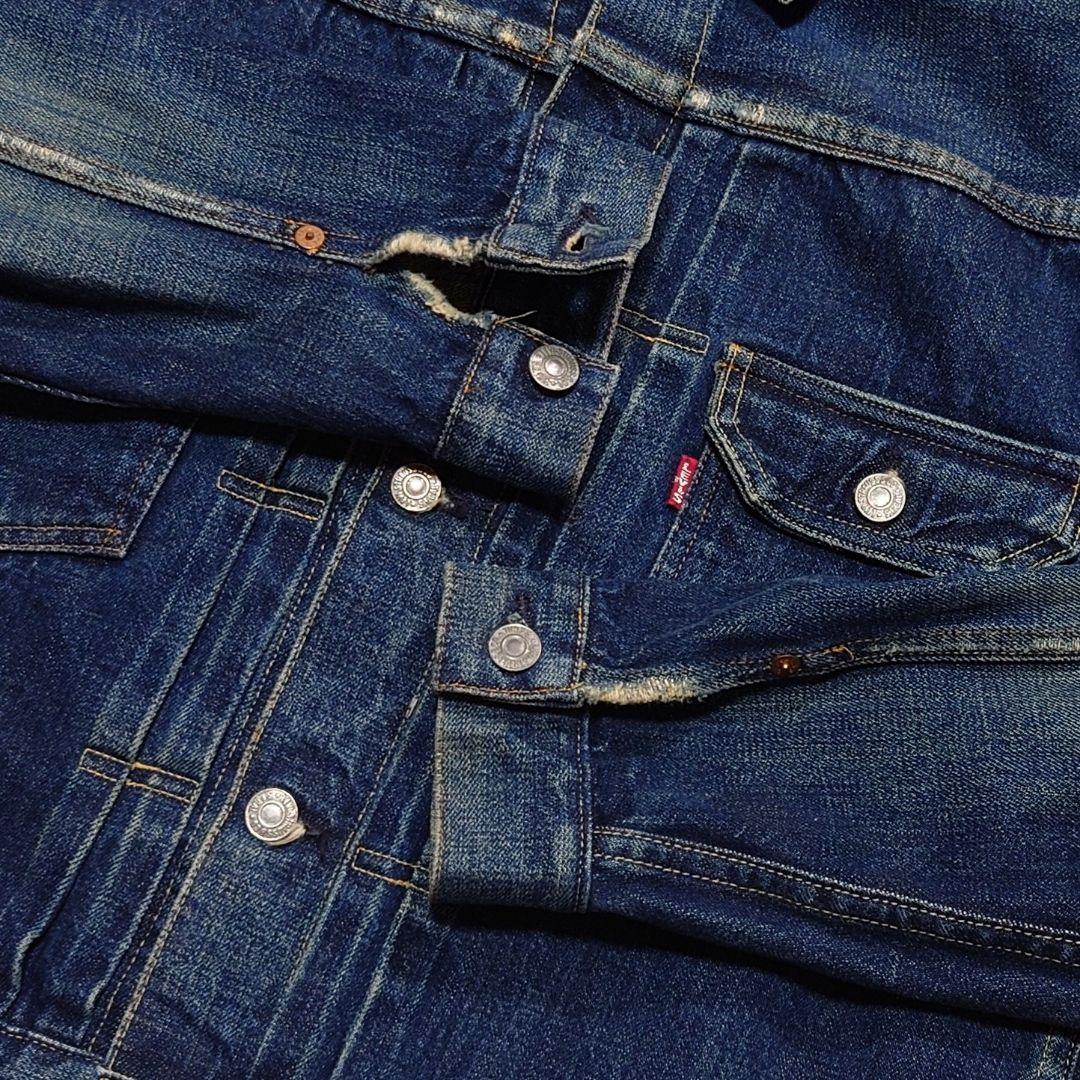 90s Levi's 507 バレンシア USA製 濃紺 44 ヴィンテージ