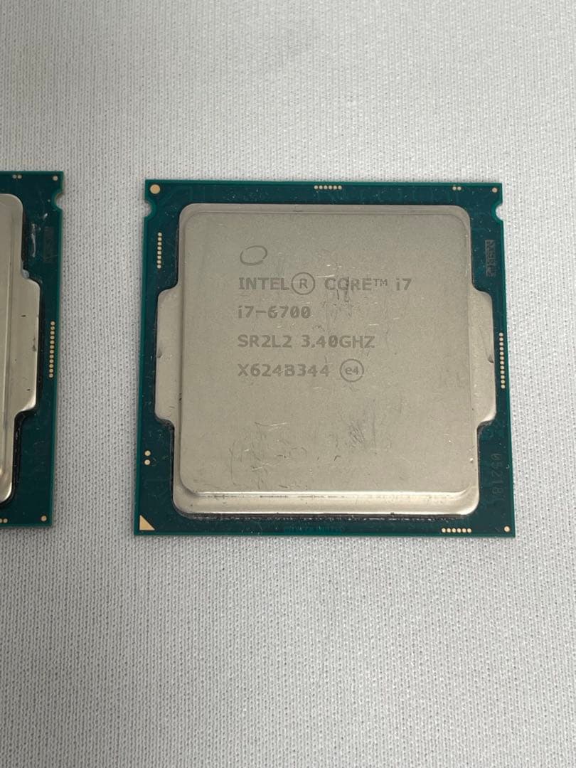 CPU Intel core i7-6700x2 CPU