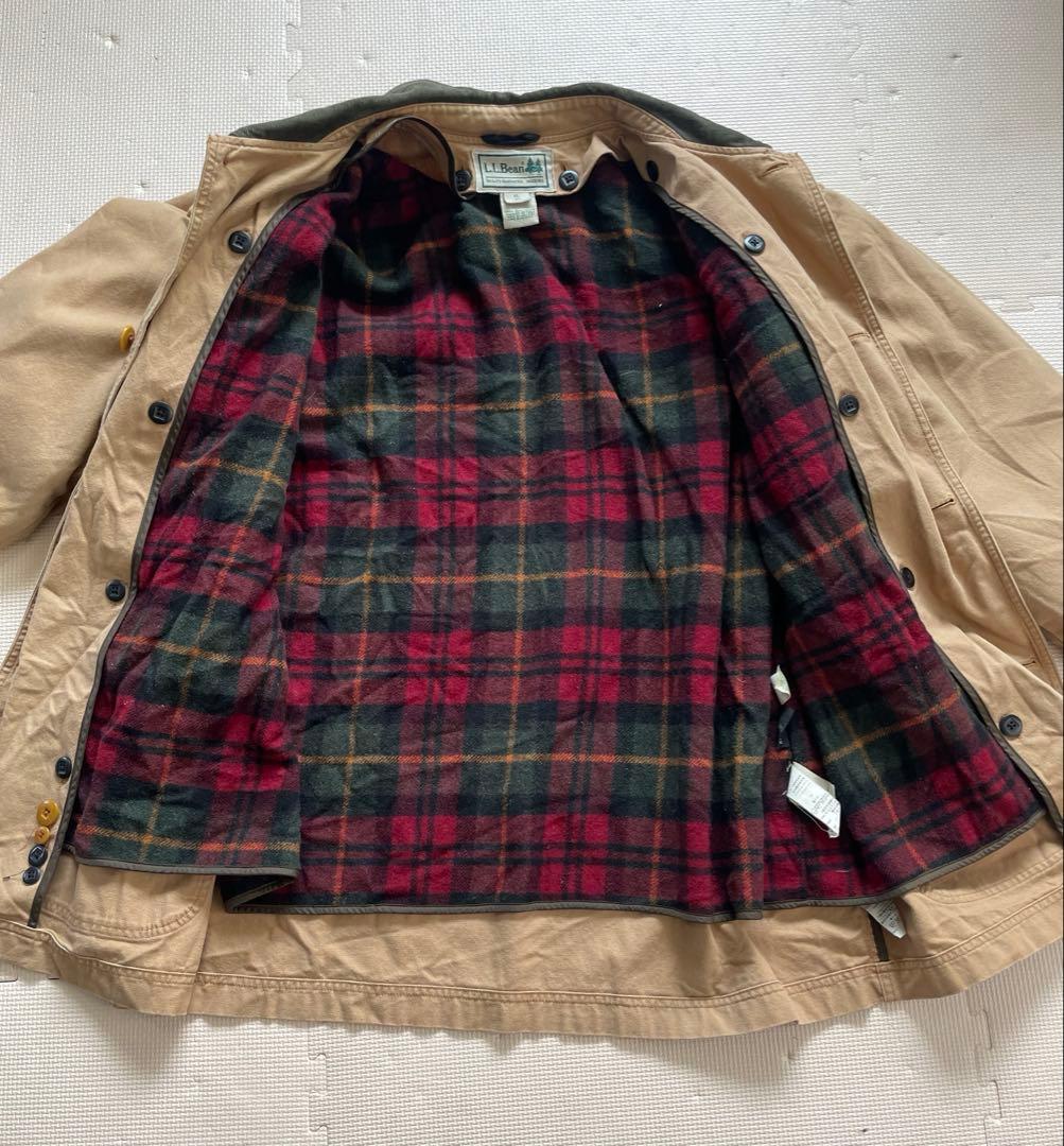 L.L.Bean XL ベージュ カバーオール　フィールドコート