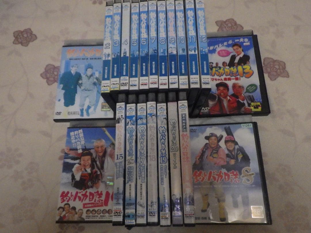 DVD★釣りバカ日誌★1～20★スペシャル★西田敏行★三國連太郎★全巻★22枚
