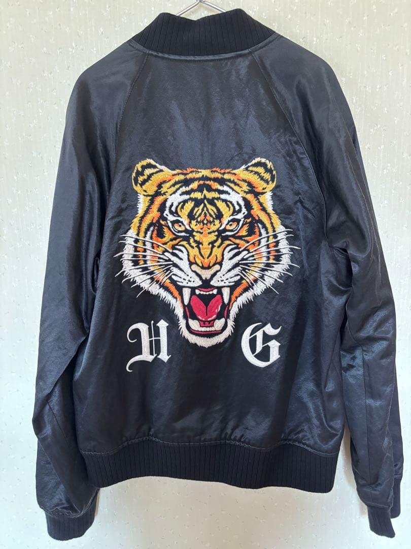 ヒステリックグラマー　HG tiger 刺繍　タイガー　スカジャン　S