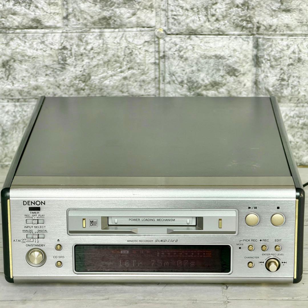 DENON「DMD-7.5L Ⅱ」MDレコーダー