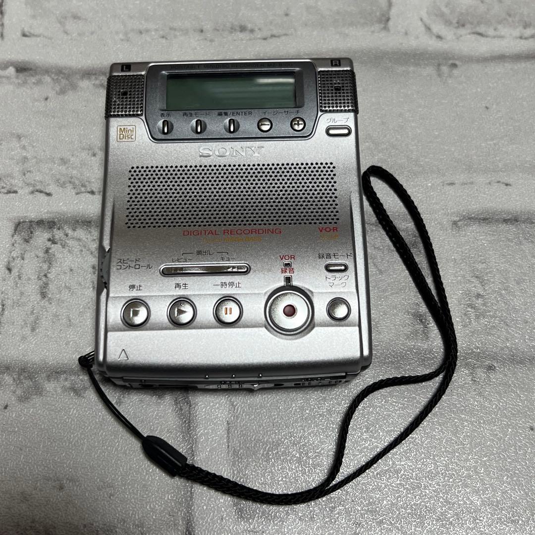 S*ね様 ★SONY MZ-B100 ポータブルMDプレーヤー ※通電チェックの
