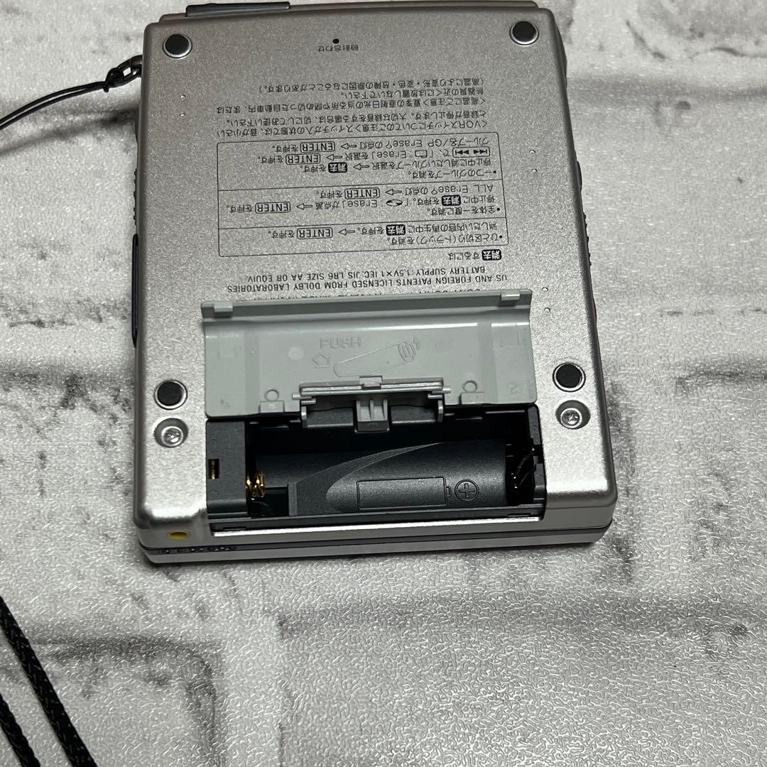 S*ね様 ★SONY MZ-B100 ポータブルMDプレーヤー ※通電チェックの