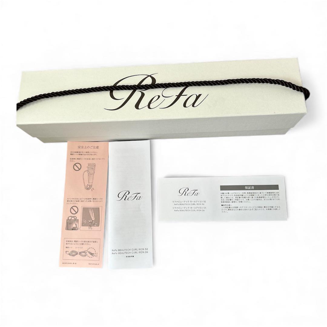 Refa 32mm カールアイロン　RE-AF00A ギャランティーカード付き