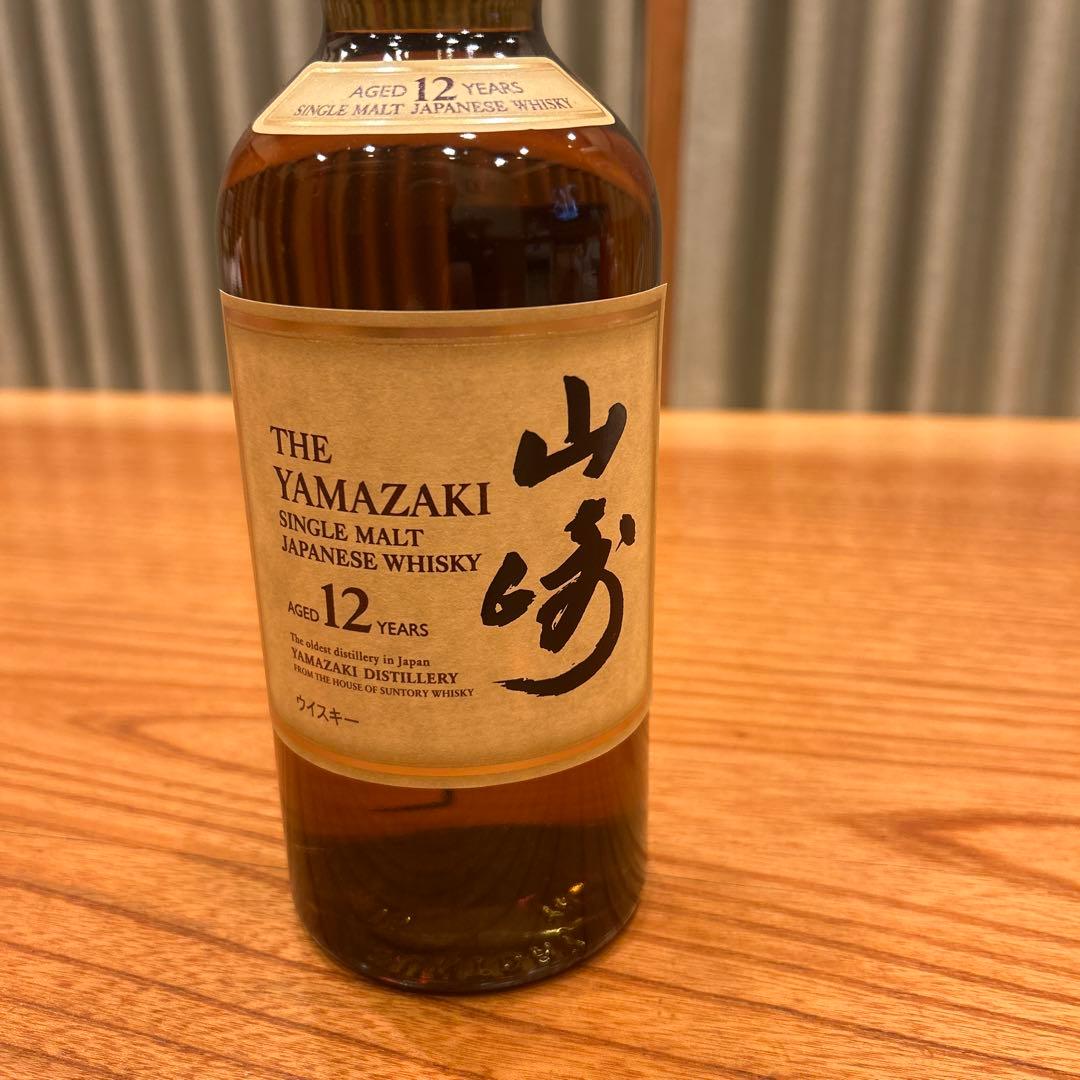 サントリーシングルモルトウイスキー山崎12年