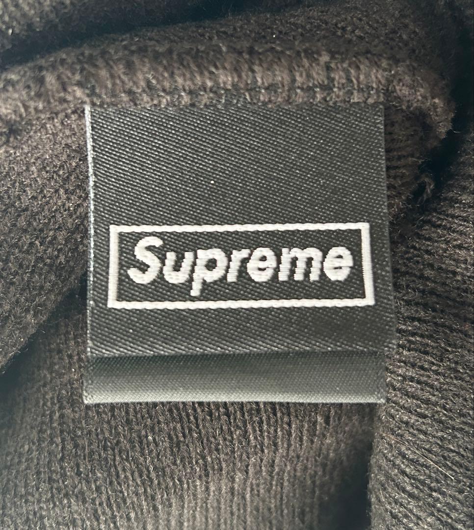 【中古】Supreme × NEW ERA S Logo ニット帽 ビーニー