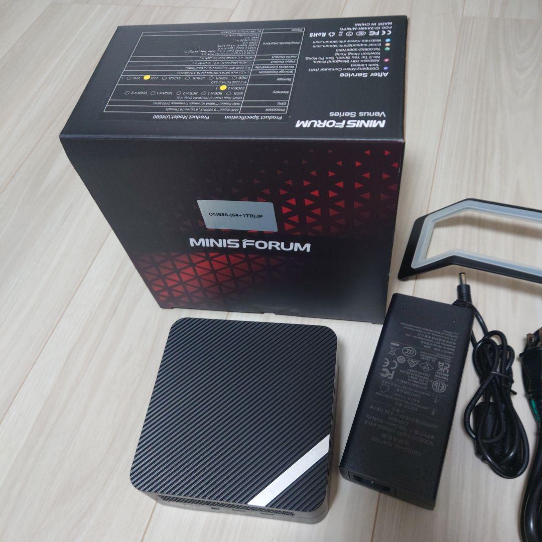 【UM690】64GB 1TB AMD Ryzen9 6900HX