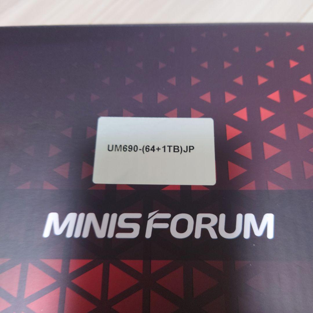 【UM690】64GB 1TB AMD Ryzen9 6900HX