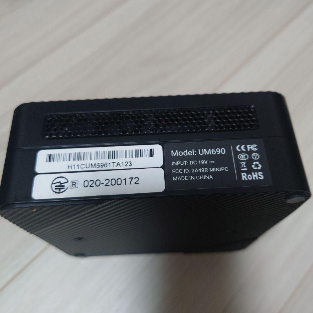 【UM690】64GB 1TB AMD Ryzen9 6900HX