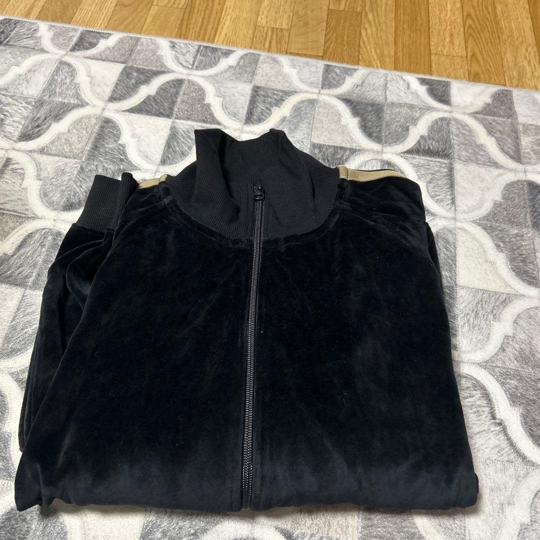 グラニフ 石黒亜矢子 ベロアトラックジャケット バターの虎