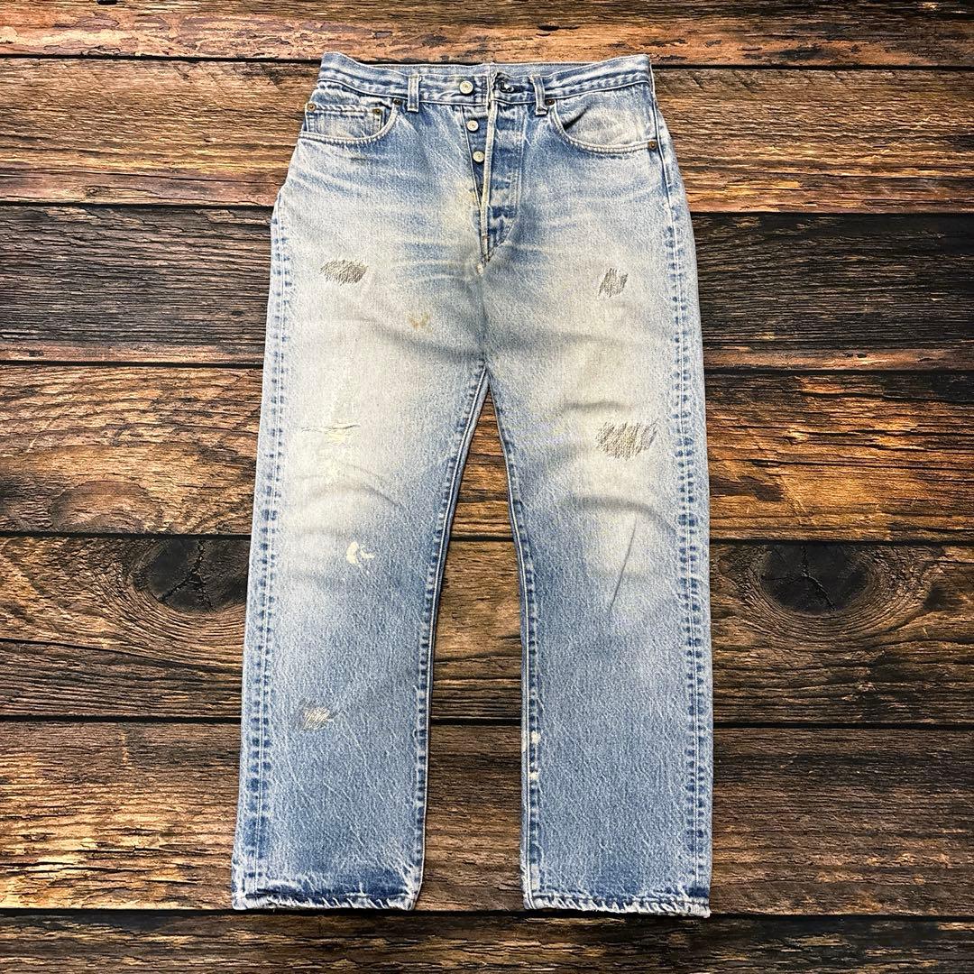 LEVI’S / 80's 501 repair denim pants