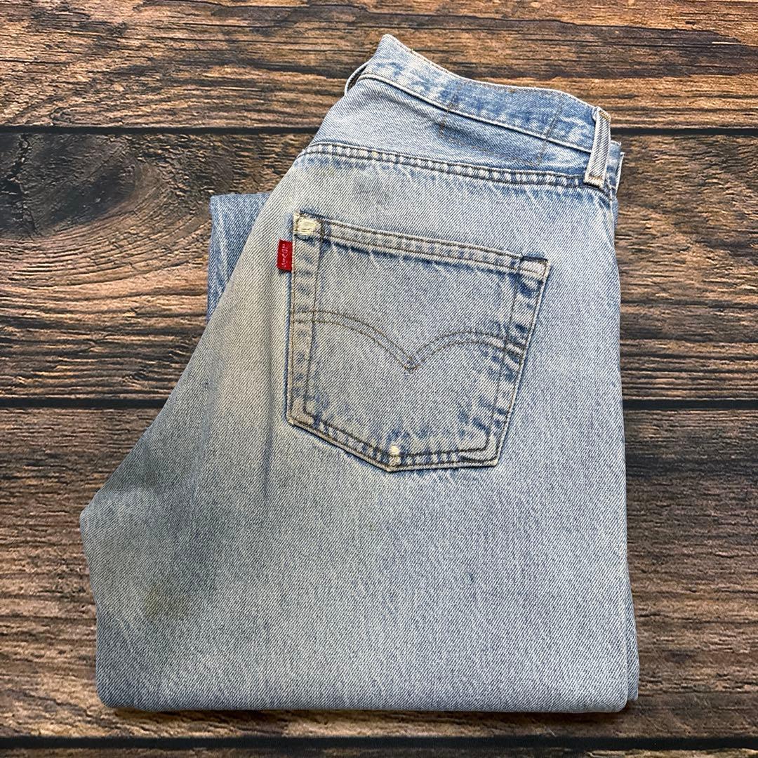 LEVI’S / 80's 501 repair denim pants