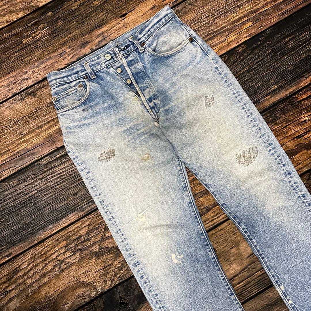 LEVI’S / 80's 501 repair denim pants