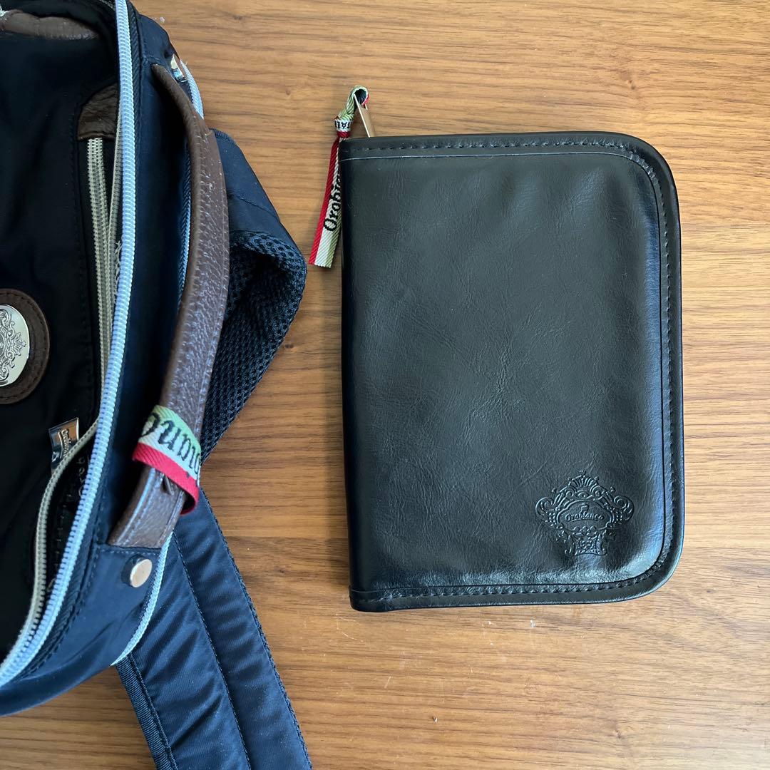 Orobianco オロビアンコ ナーシェレ ビジネスリュック& 小物入れ