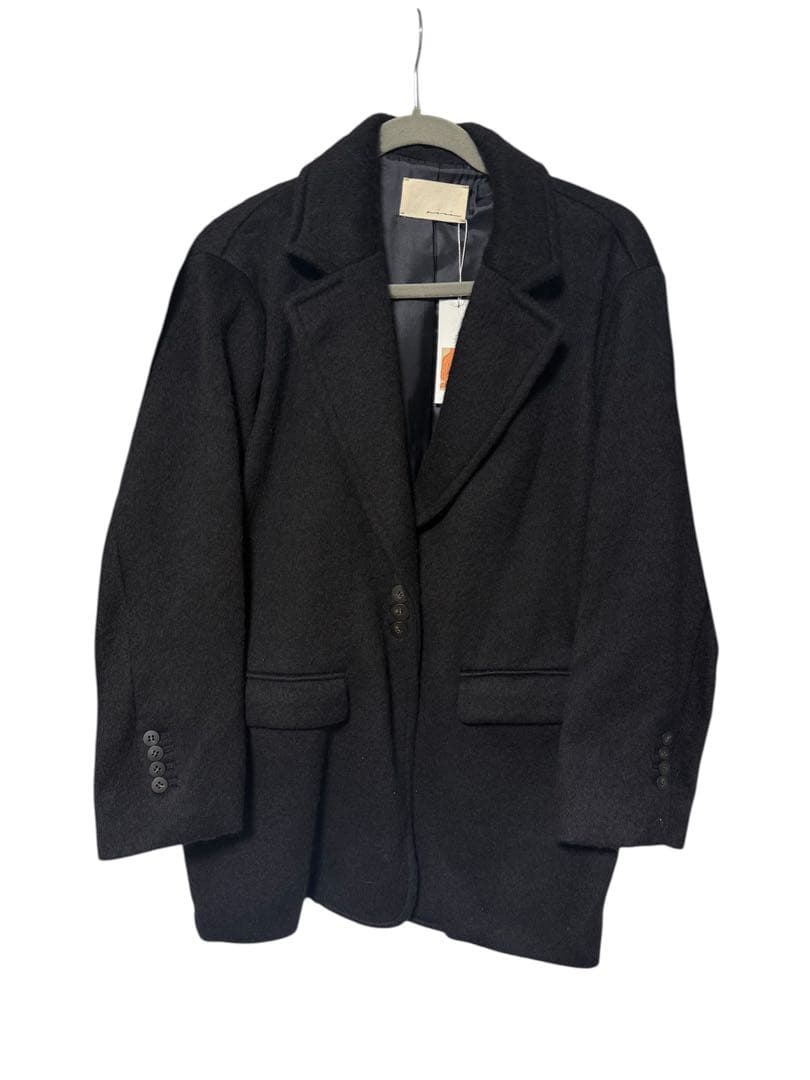 aere ＊ shaggy jacket coat ＊ シャギージャケットコート