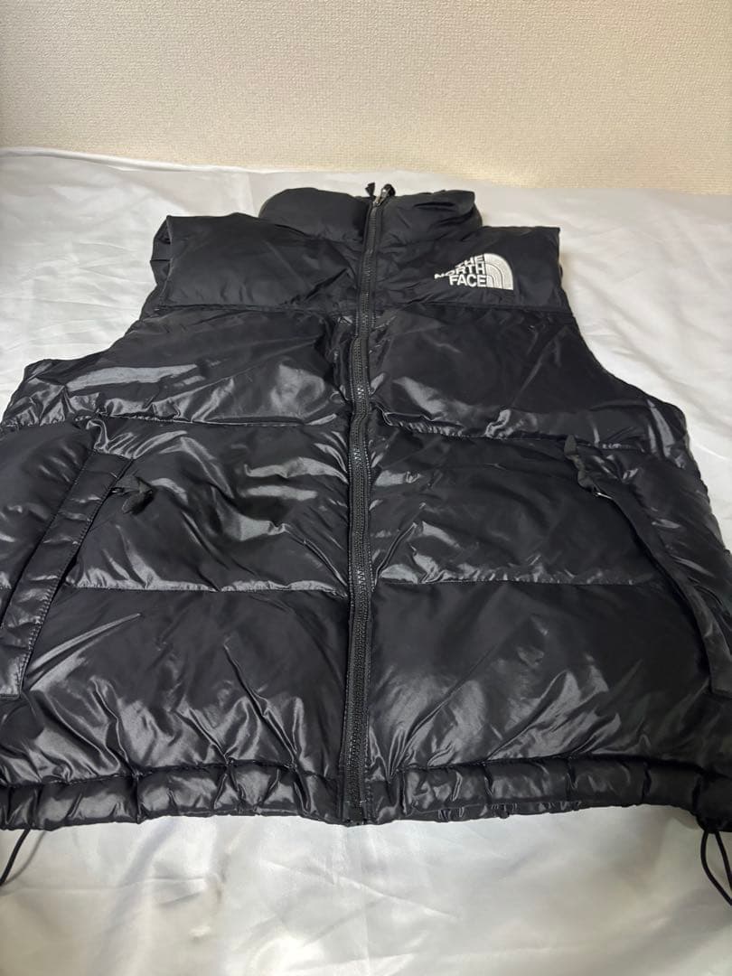 ★美品★ノースフェイス ヌプシ ハイブリッド ダウンボールベスト メンズLサイズ