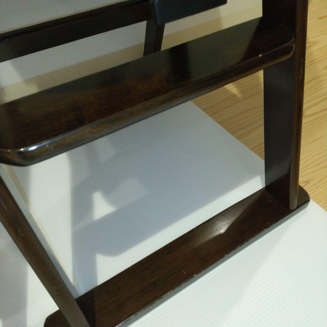 【極美品】ヤトミ たためる木製 ハイチェア cocona ベビーチェア セット