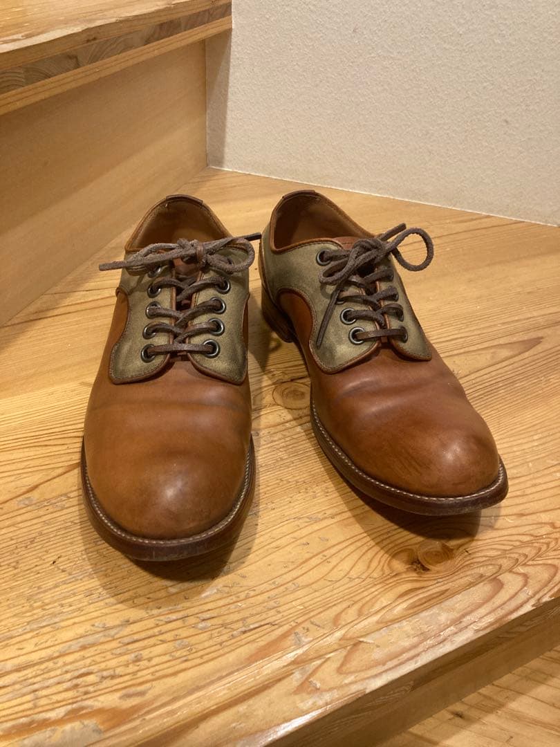 chausser C-740 ナチュラルコードバン×キャンバス