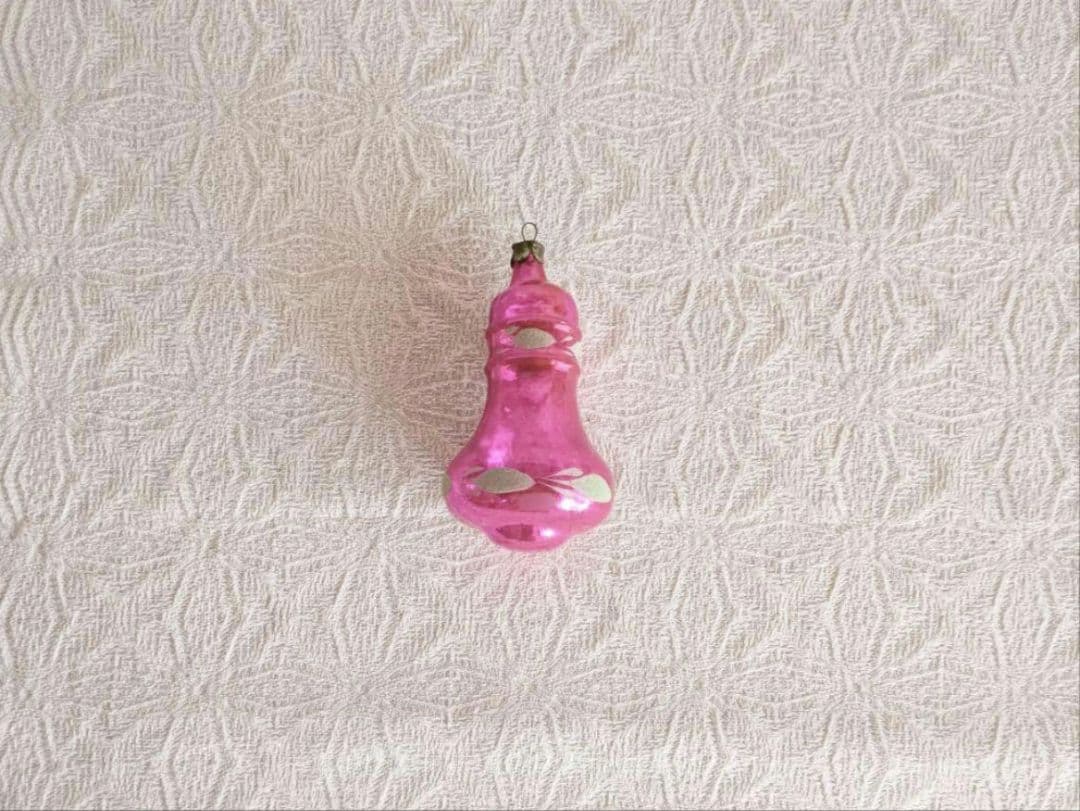 【aiii さま】ornament ❀ * アイスブルー * 細長 オーナメント