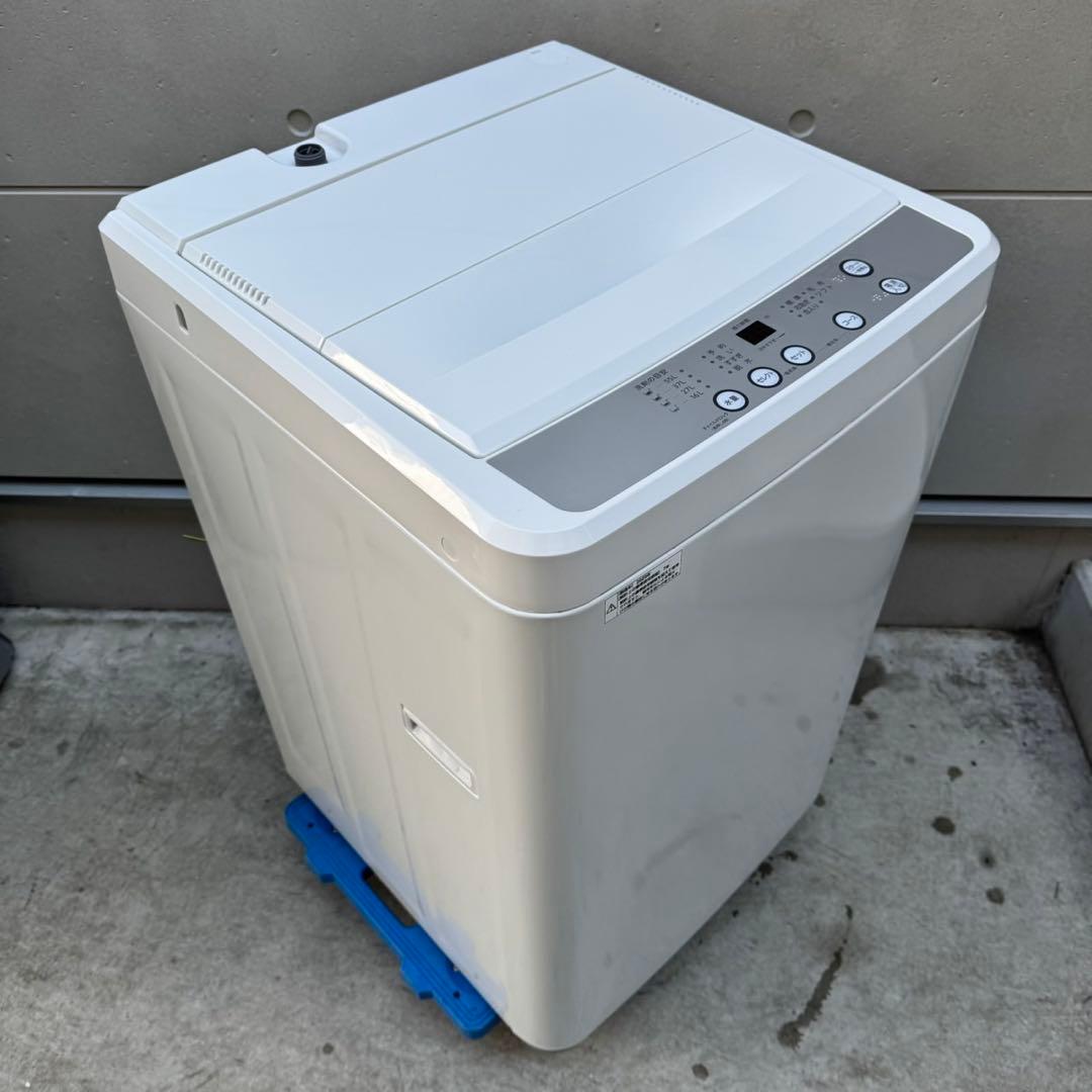 140⭐️2025年製★ほぼ新品★ヨドバシ　洗濯機　7KG ホワイト　一人暮らし