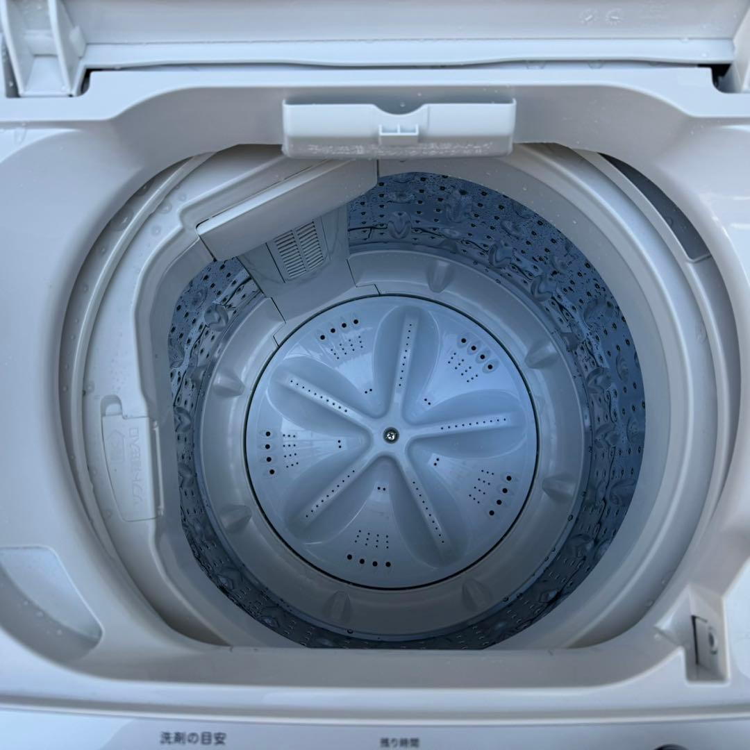 140⭐️2025年製★ほぼ新品★ヨドバシ　洗濯機　7KG ホワイト　一人暮らし