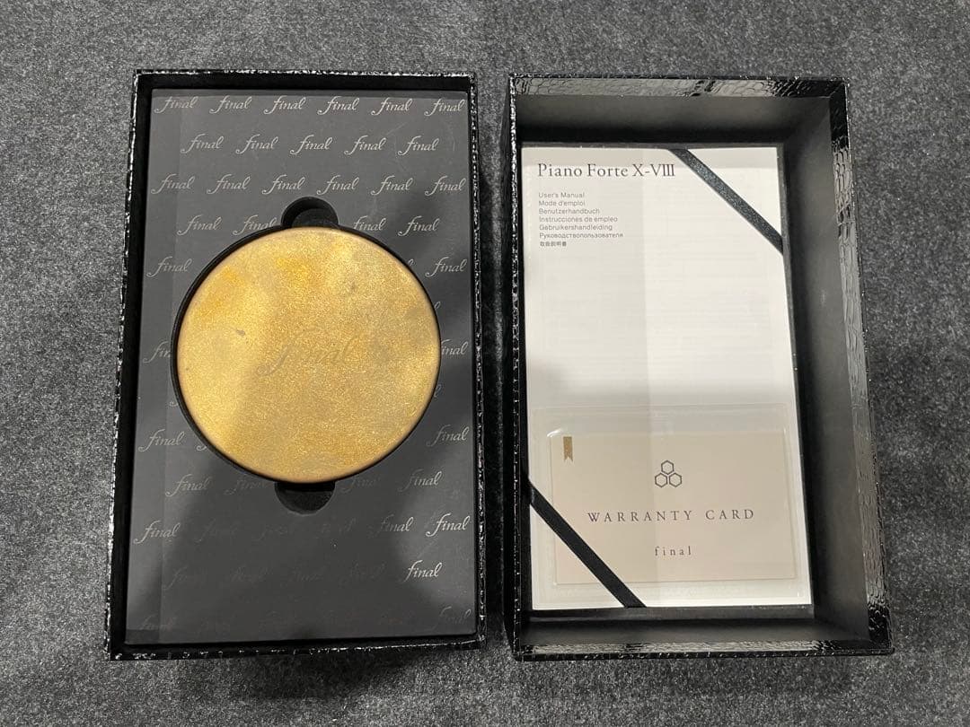 final PianoForte VIII ファイナル イヤホン