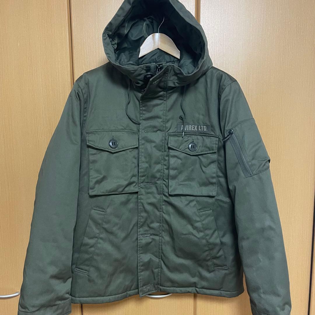 AVIREX フライトジャケット カーキ ビッグサイズ