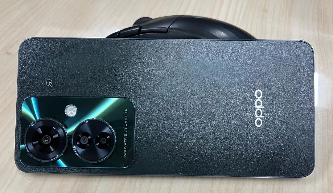 極美品☆opporeno 11A 本体　ダークグリーン