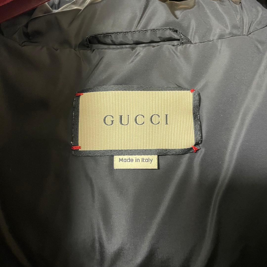 GUCCI グッチ ジャンボ GGキャンバス ブラック ダウン ジャケット