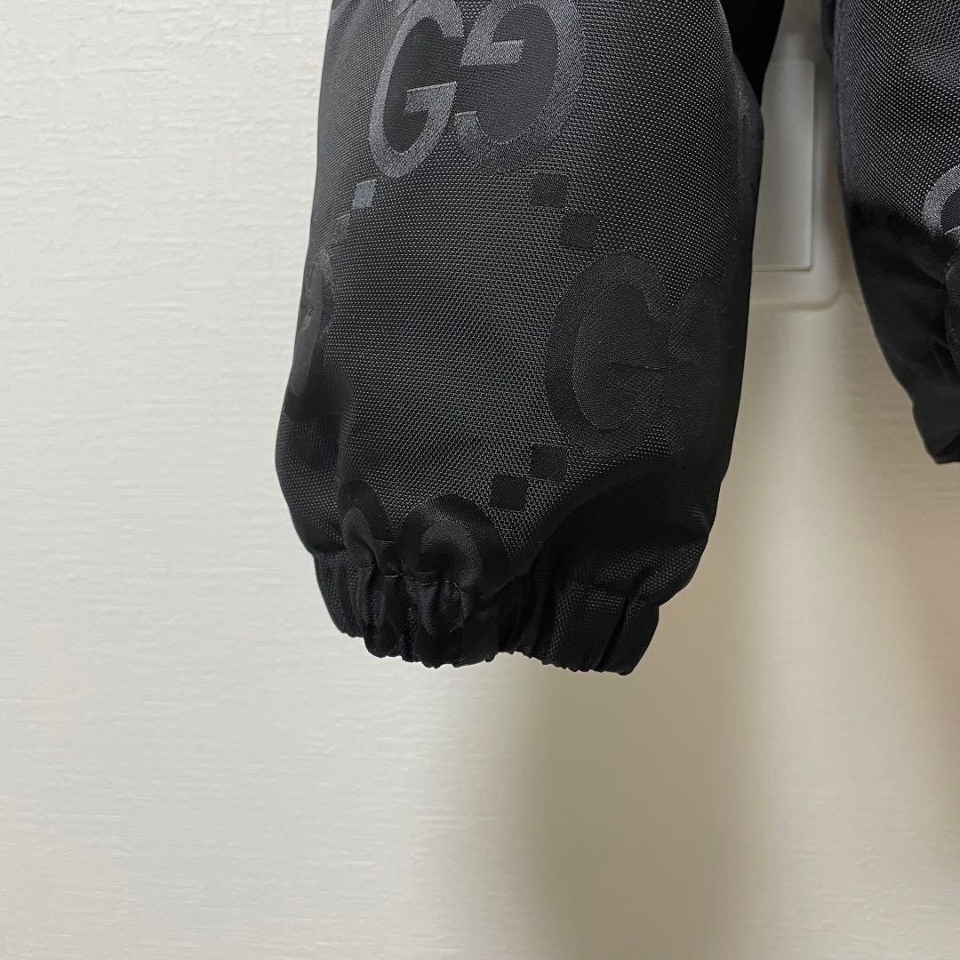 GUCCI グッチ ジャンボ GGキャンバス ブラック ダウン ジャケット