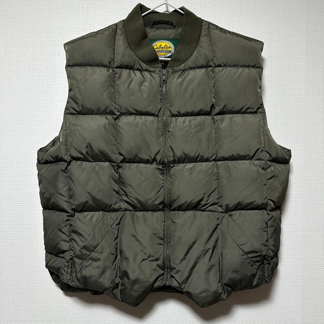 Cabela's カベラス  Down Vest グースダウン ベスト