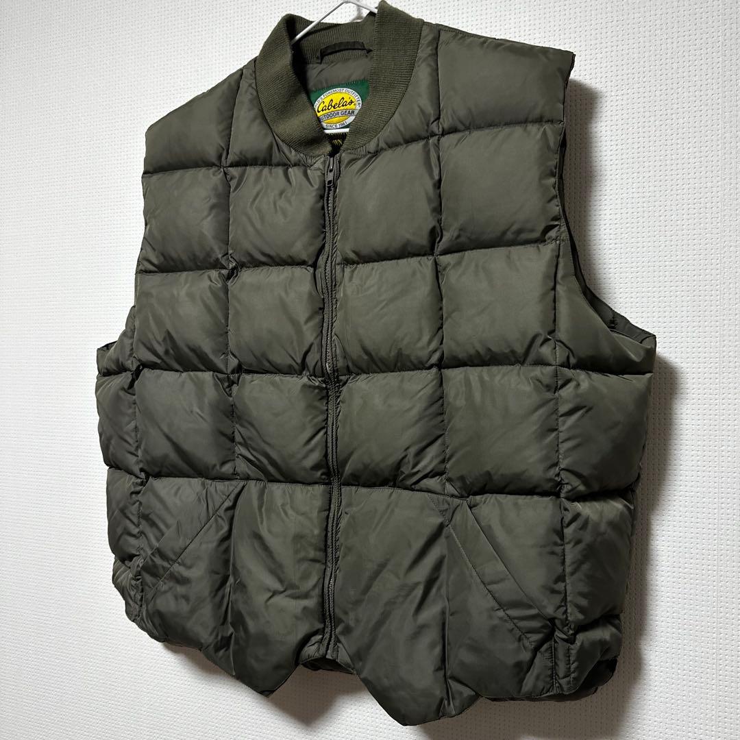 Cabela's カベラス  Down Vest グースダウン ベスト