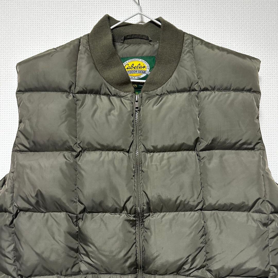 Cabela's カベラス  Down Vest グースダウン ベスト