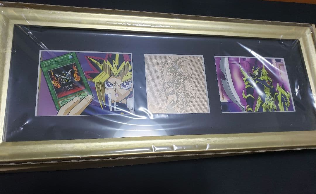 遊戯王　ゴールドメタルプレート付きキャラファイングラフ　　カオス・ソルジャー