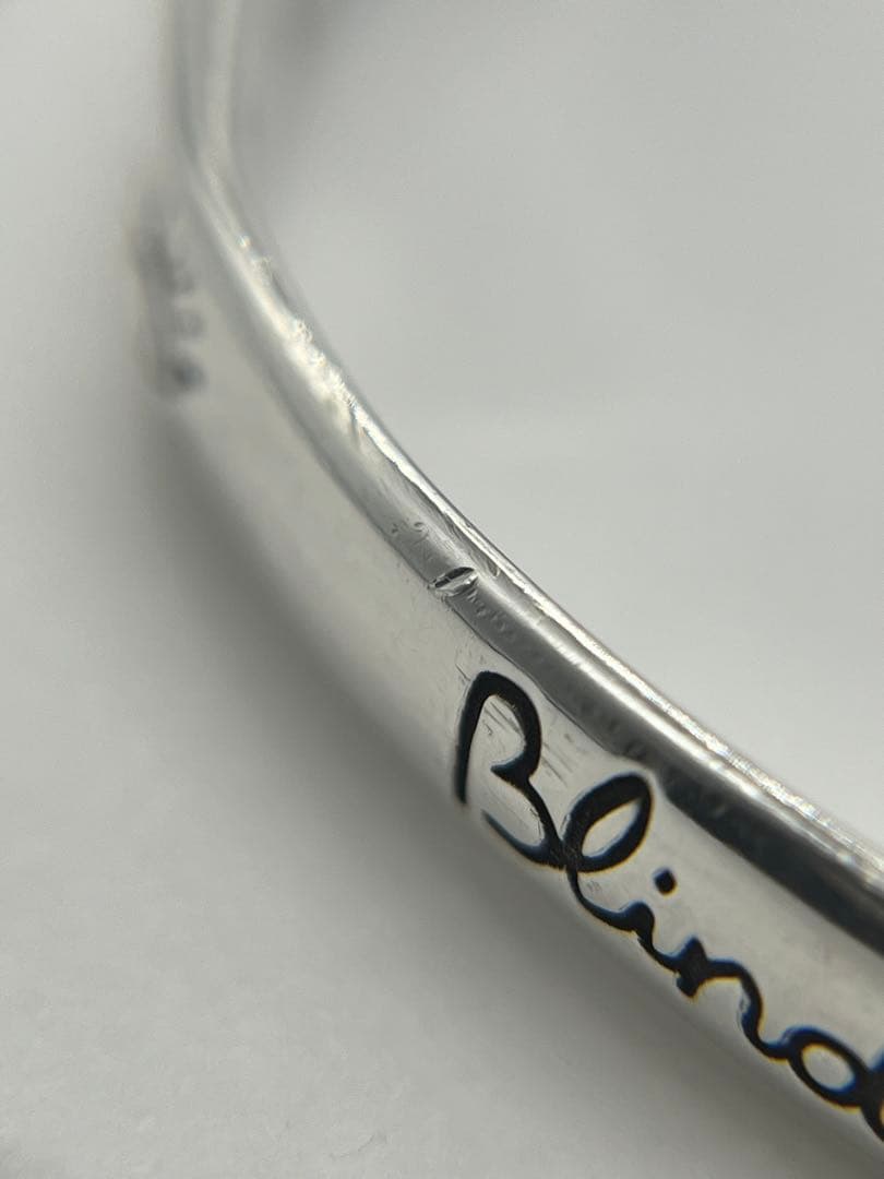 グッチ GUCCI ブラインドフォーラブ カフ バングル Ag925