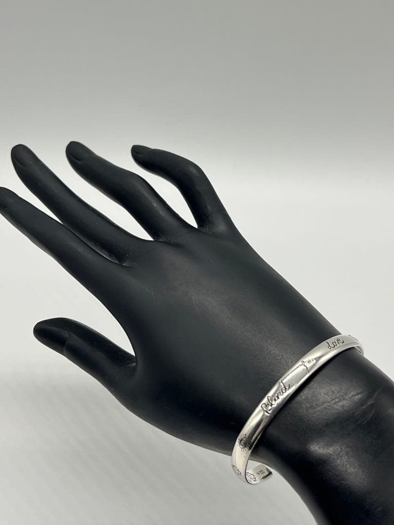 グッチ GUCCI ブラインドフォーラブ カフ バングル Ag925