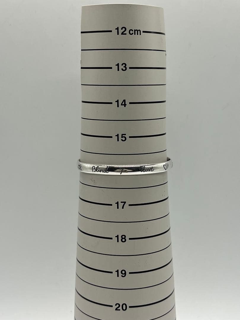 グッチ GUCCI ブラインドフォーラブ カフ バングル Ag925