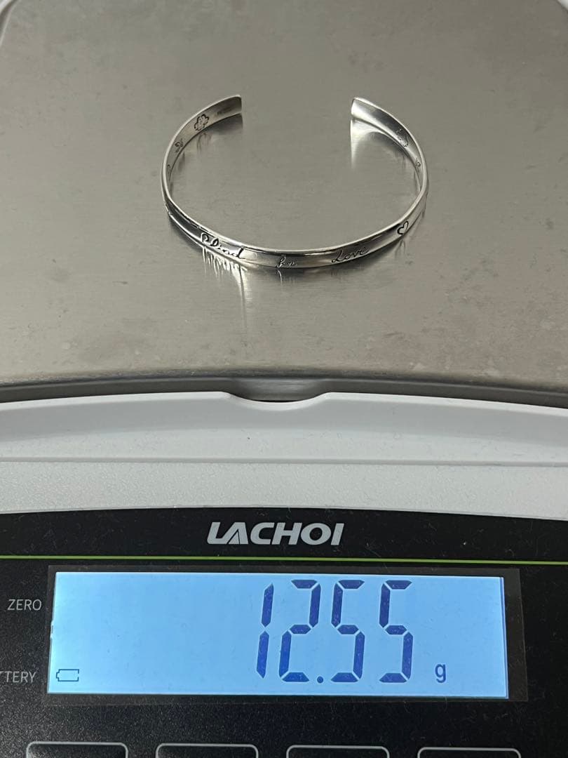 グッチ GUCCI ブラインドフォーラブ カフ バングル Ag925