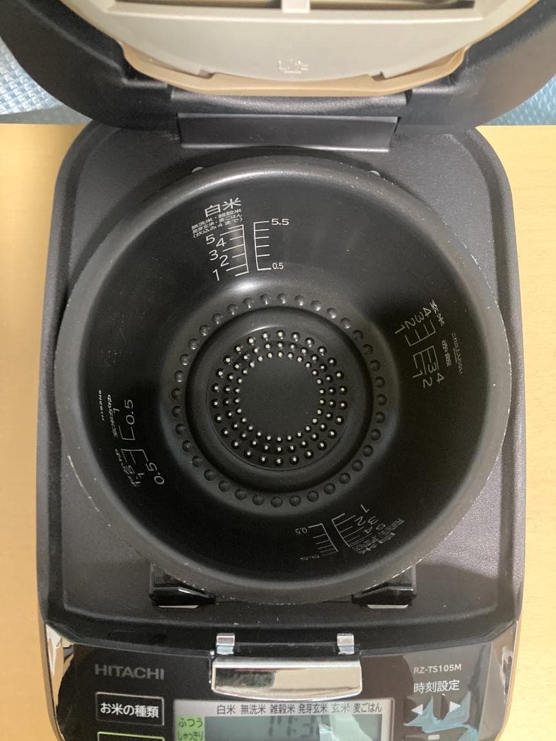 ★日立 圧力&スチームIHジャー炊飯器RZ-TS105M（M） 2022年製★