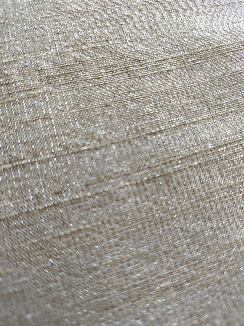 ちはやふる値下げ　桝屋高尾　ねん金綴錦　彩絵菊文　両面　袋帯