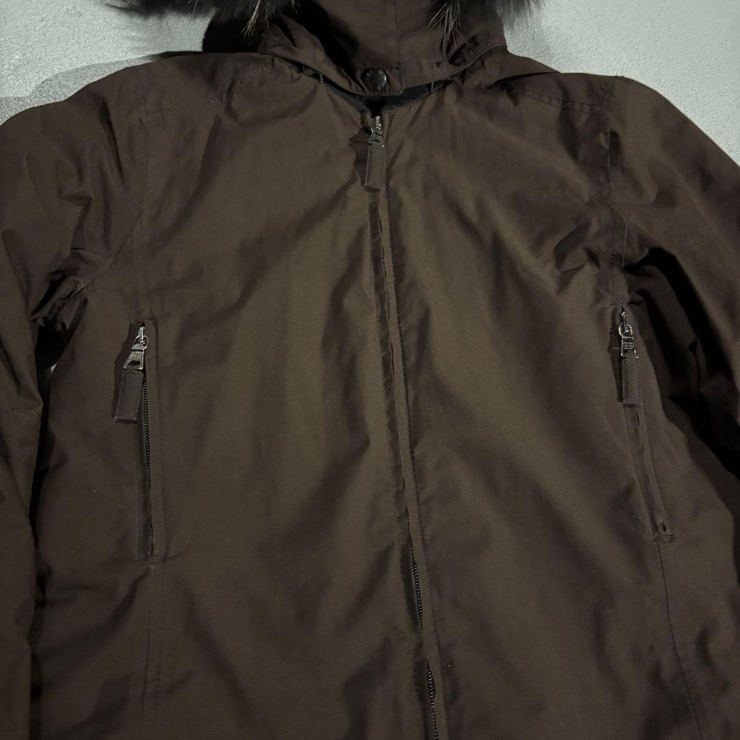 ジャケット・アウター Arichive PRADA SPORT fur long coat brown