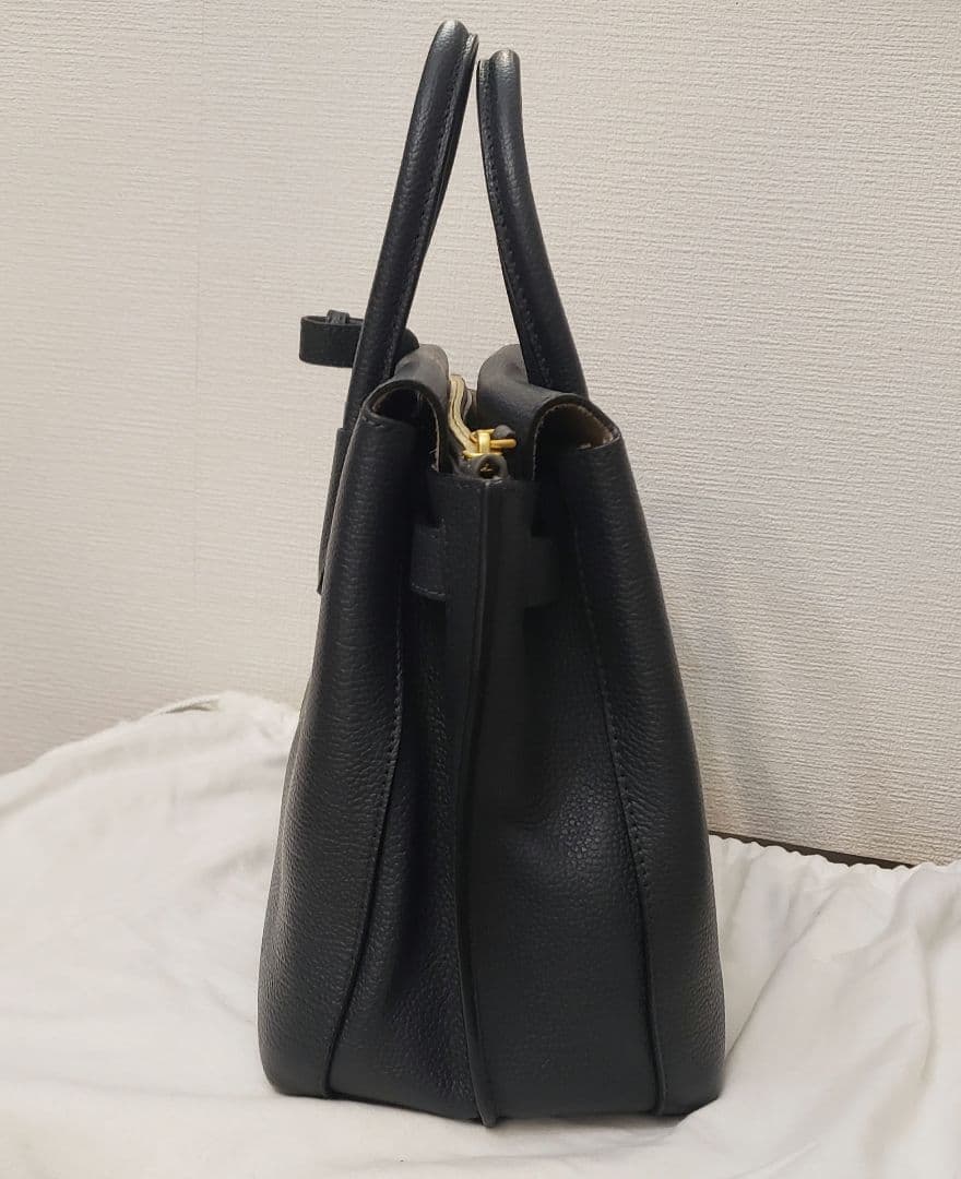 MCM ダークグレー ビジネスバッグ