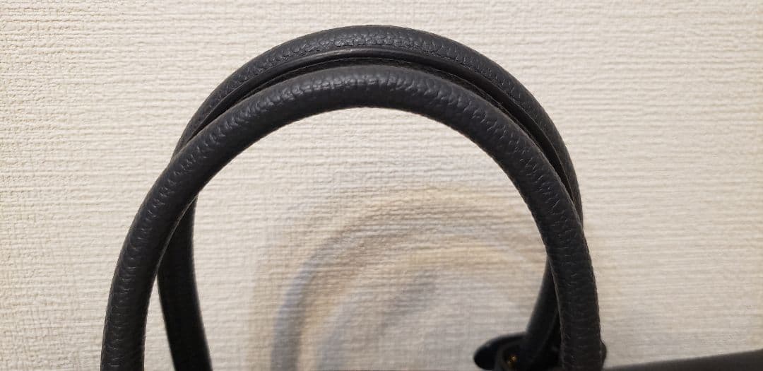 MCM ダークグレー ビジネスバッグ