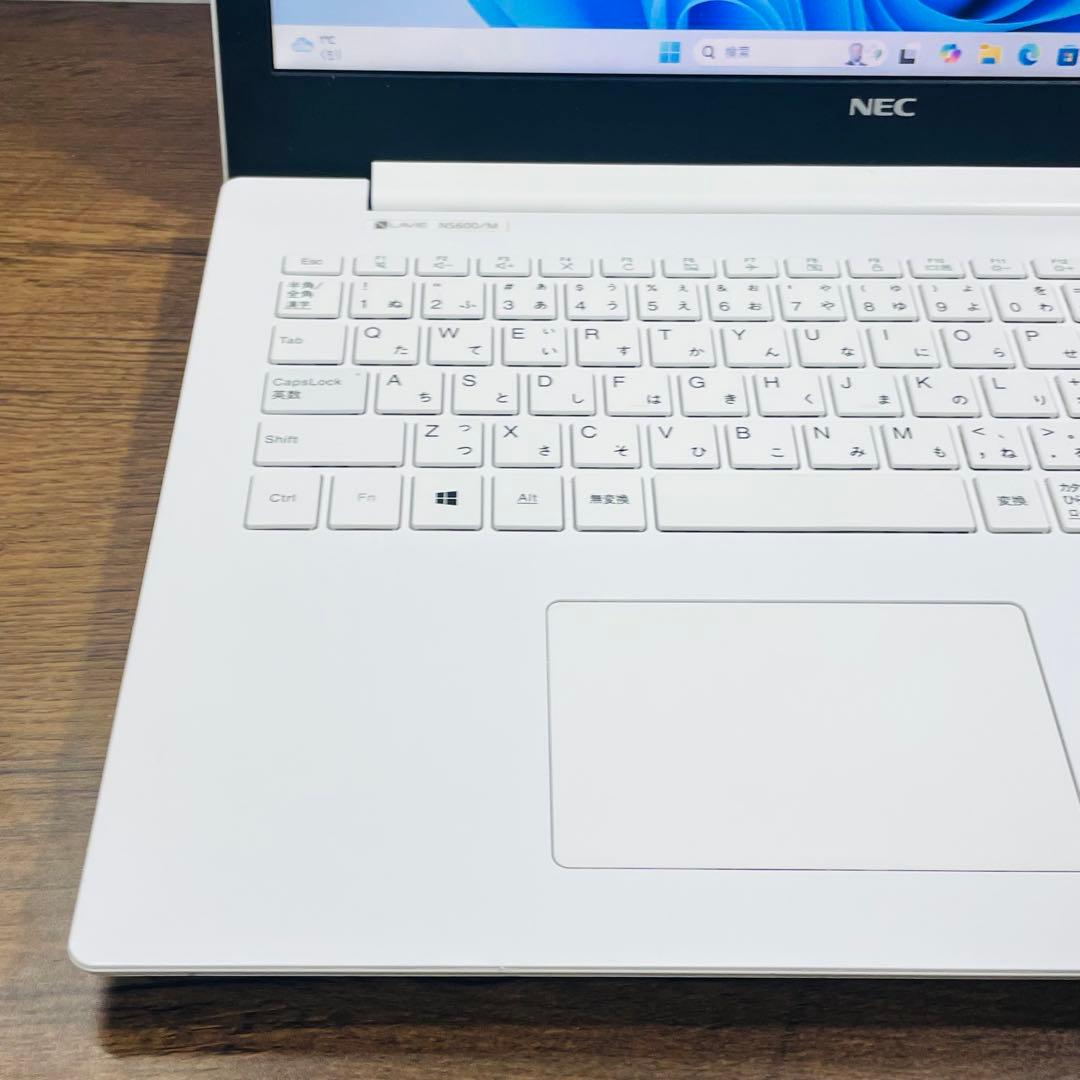 美品★NECノートパソコン★SSD搭載★オフィス付き★Windows11