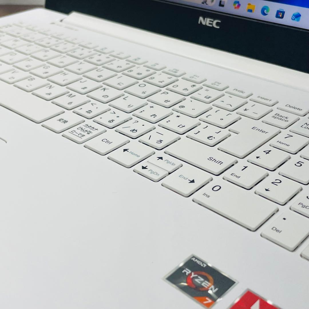 美品★NECノートパソコン★SSD搭載★オフィス付き★Windows11