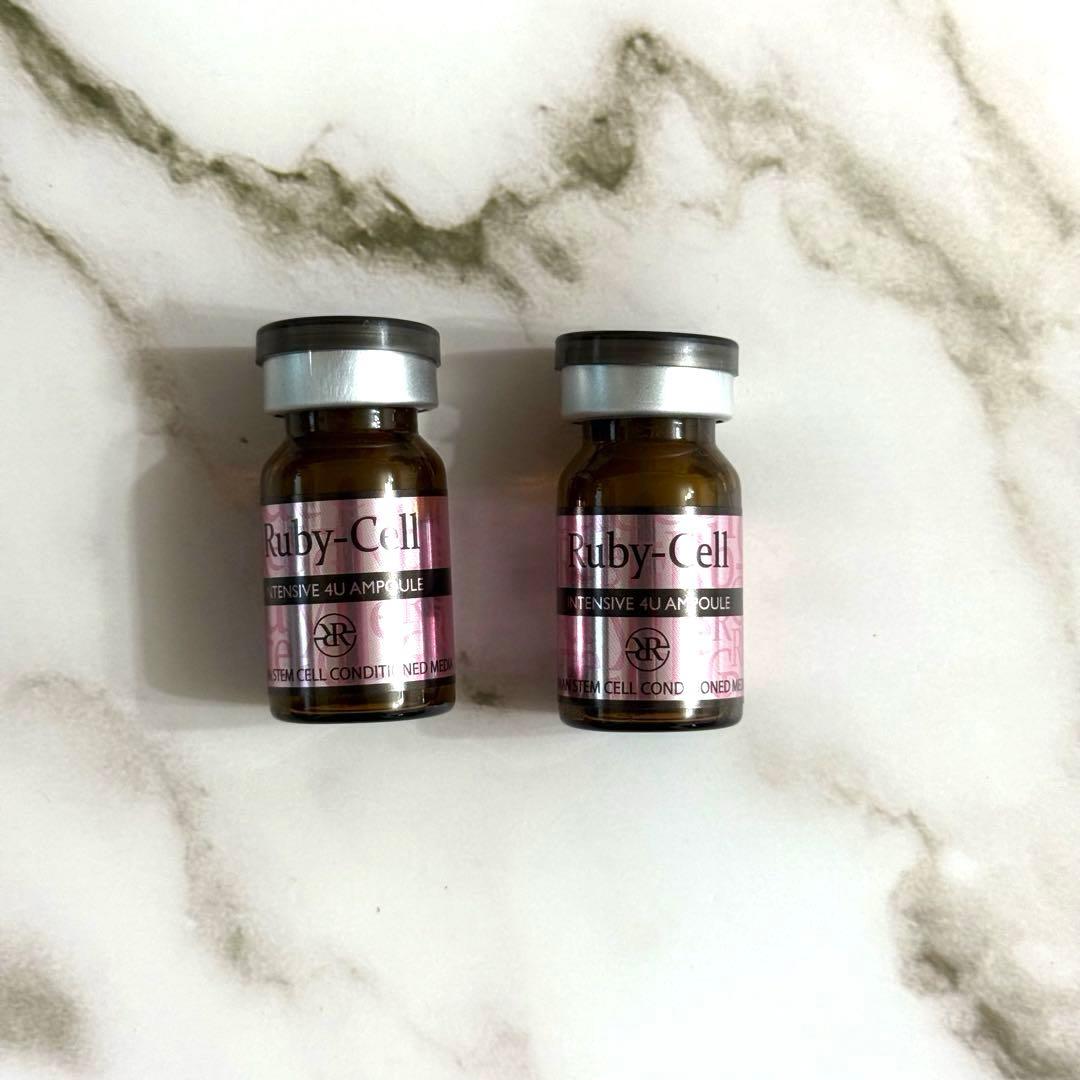 ルビーセル　エアブラシ　インテンシブ4Uアンプルセット　ケース付　美顔器　美品