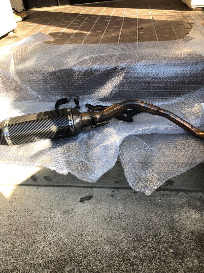 アドレスV125S/V125G カーボンマフラー