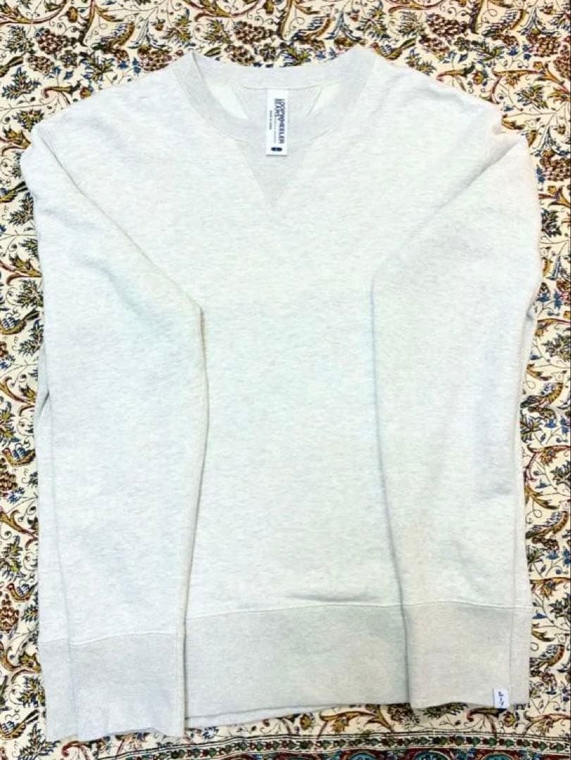 LOOPWHEELER×BEAMS + スウェット オートミール L